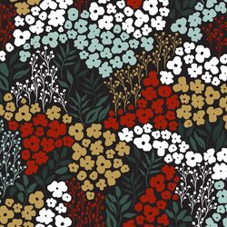 Christmas Blooms in Midnight