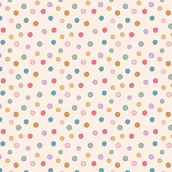 Summer Dots in Cream