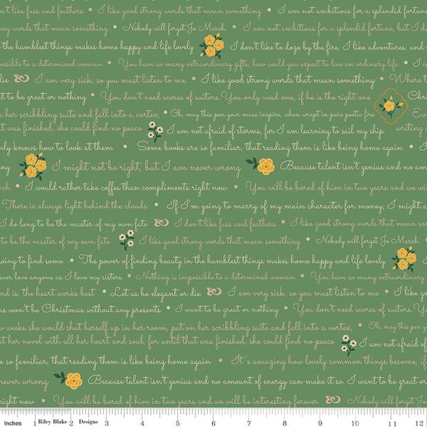 Text in Green