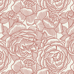 Bonnie in Pink on Cream