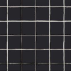 Large Halloween Grid in Charcoal