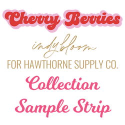 Cherry Berries Sample Strip