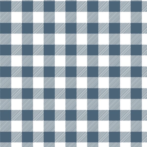 Medium Buffalo Plaid in Twilight