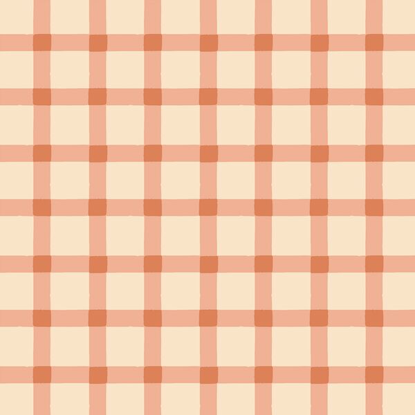 Plaid in Warm Pink