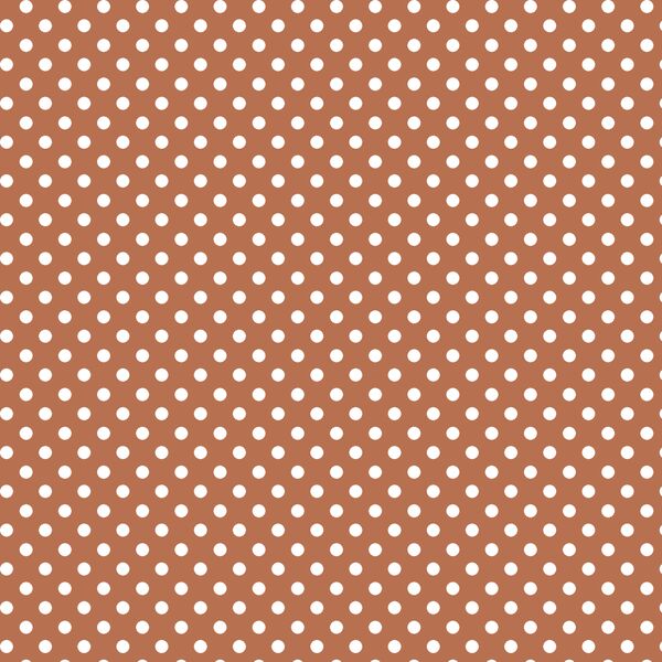 Tiny Dot in Terracotta
