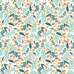 Meadow Floral in White