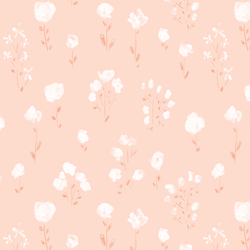 Wildflowers in Pearl Pink