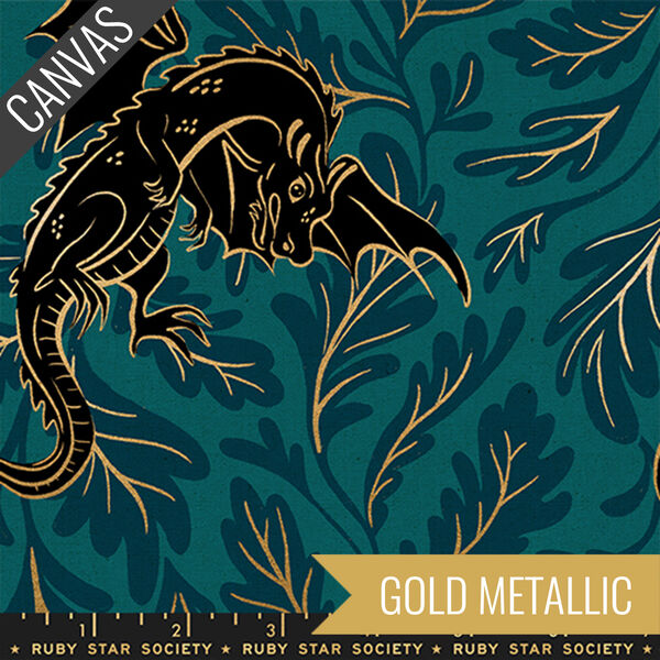 Dragon Lair Canvas in Galaxy Metallic