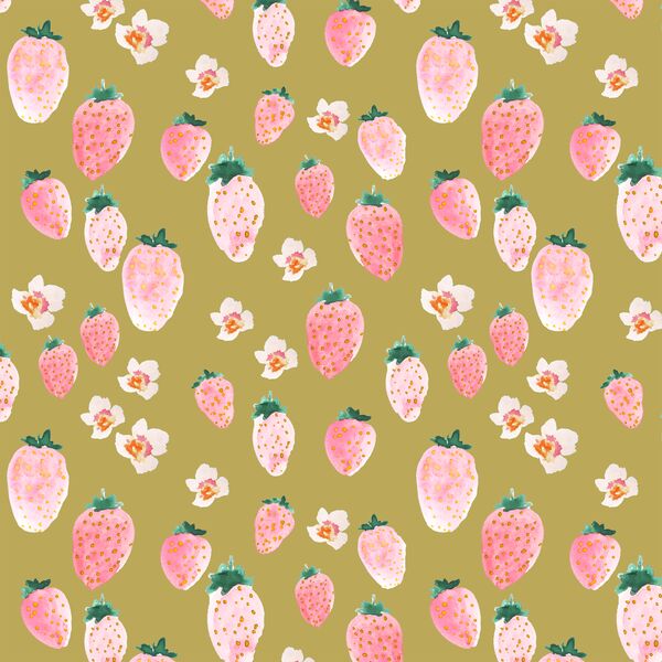 Strawberry Blossom in Chamomile