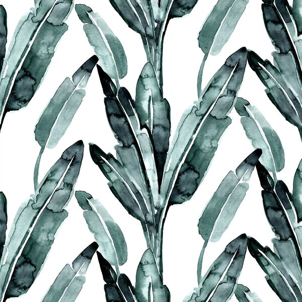 Banana Leaves in Blue Sage