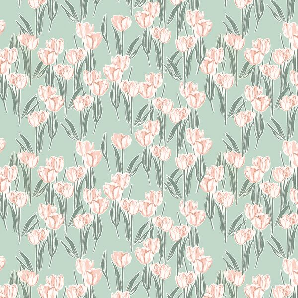 Tulips in Thyme