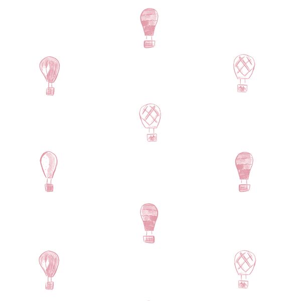 Polka Dot Balloons in Pink Dawn
