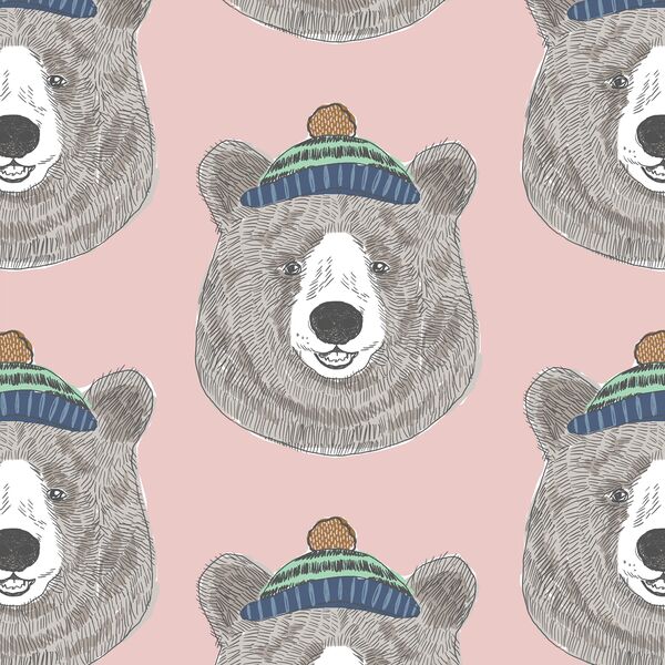 Bear in Blush