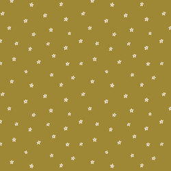 Ditsy Flowers in Olive