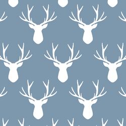 Stag Silhouette in Dusk