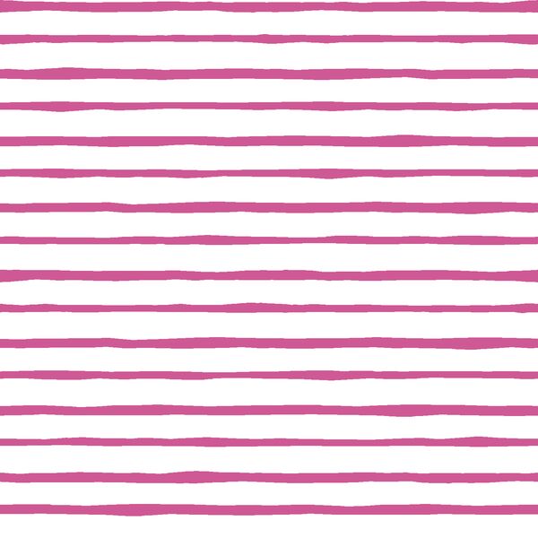 Artisan Stripe in Petunia on White
