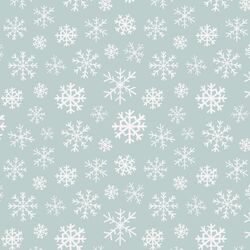 Snowflakes in Ice Blue