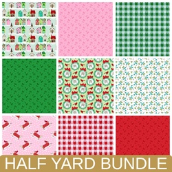 Catmas Carols Half Yard Bundle