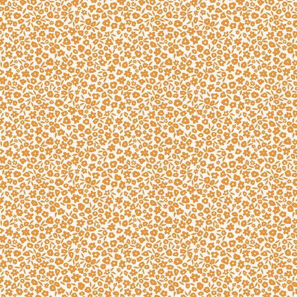 Small Flower Field in Butterscotch