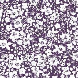 Forget Me Not in Aubergine
