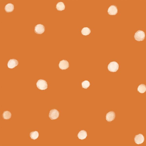 Soft Polka Dot in Pumpkin Patch