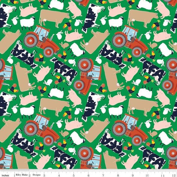 Animals in Green