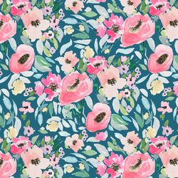 Always Spring in Pond Blue