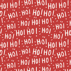 Ho Ho Ho in Lava Red