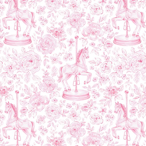 Carousel Horse in Blooming