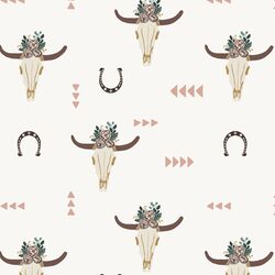 Desert Floral in Bone