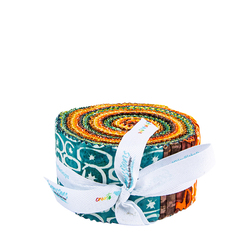 Expressions Batiks Starburst Groove 2.5" Strip Roll