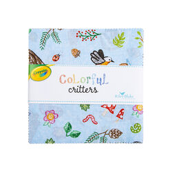 Colorful Critters 5" Square Pack