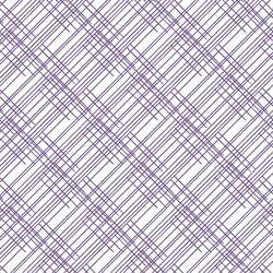Thatched in Ultra Violet on White