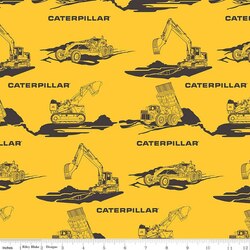 Vintage Caterpillar Main in Yellow