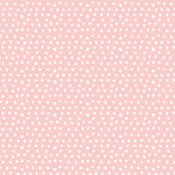 Snowy Polkadots in Sweet Pink