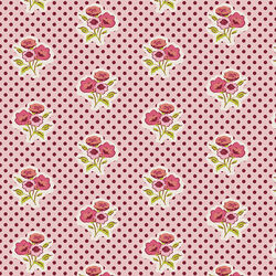 Pressed Posies in Carmine
