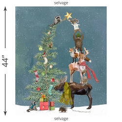 Woodland Decorating Panel in Slate
