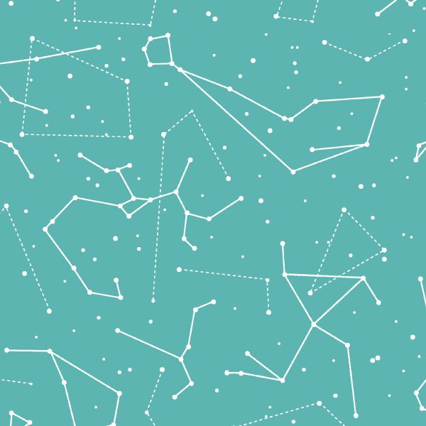 Star Charts in Seafoam