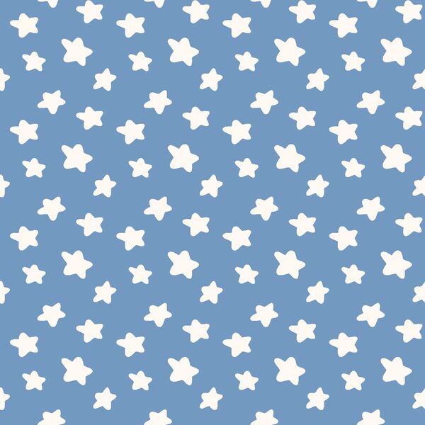 Star Dot in Morning Blue