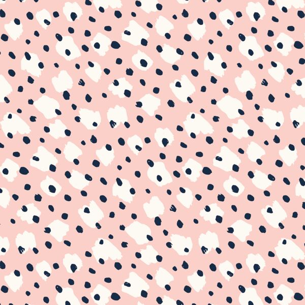 Large Serpentine Dot in Crystal Pink