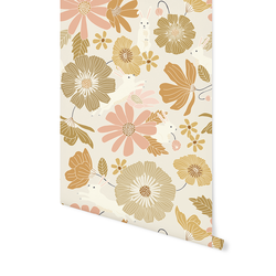 Bunny Bloom Floral in Country Field