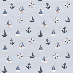 Little Sailor in Water Blue