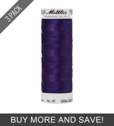 Dark Ink (3406-3110) - Poly Sheen - 220 Yards (3 Pack)
