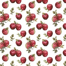 Apples in White