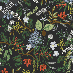 Juniper Forest Rayon in Black