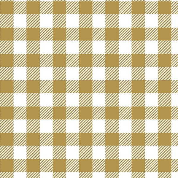 Medium Buffalo Plaid in Marigold