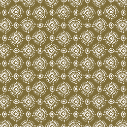 Ikat in Olive