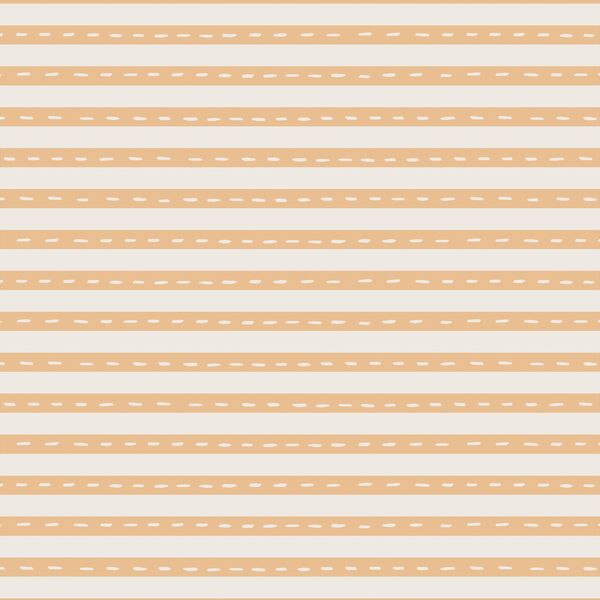 Stripe in Acorn on Warm White