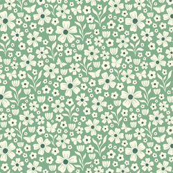 Wildflower Whimsy in Teal