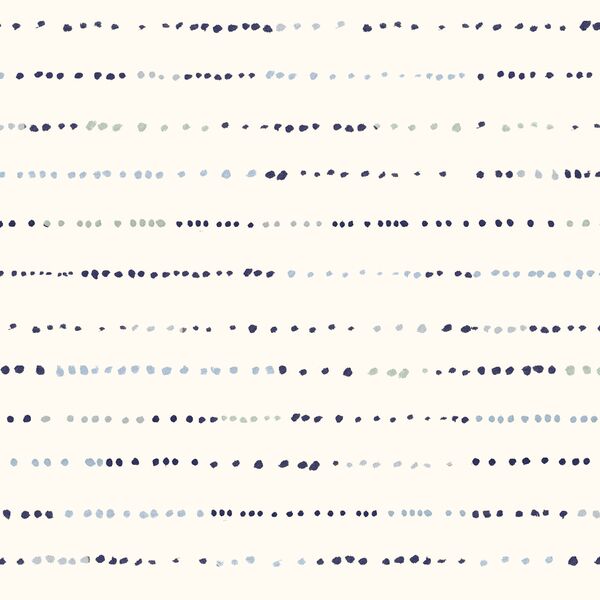 Inky Dot Stripe in Spring